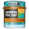 Insl-X By Benjamin Moore Insl-X Indoor and Outdoor Satin Royal Blue Synthetic Rubber Swimming Pool Paint 1 gal RP2724092-01